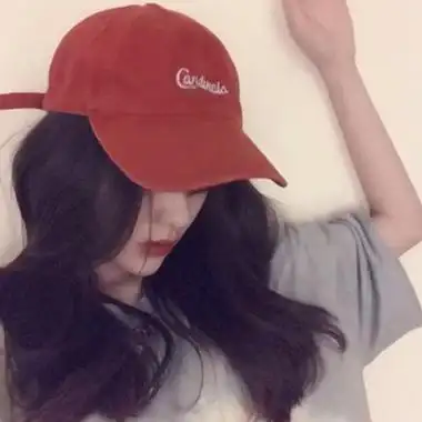 优质帽子女头像 高清戴帽子的酷头像图片女_女生头像_美头网