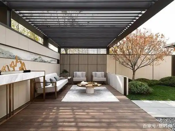 庭院设计分享14个现代庭院实景图这才是极好的庭院装修