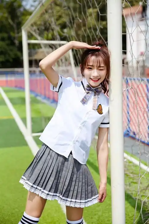 校服拍摄学生装拍摄学生衣服情侣服模特拍照