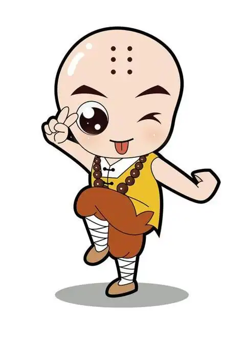 练功夫的简笔画幼儿