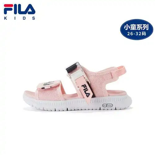 新款夏季运动鞋透气童鞋斐乐男女童凉鞋