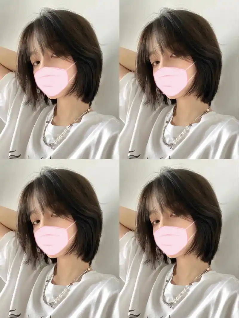 超a日系短发～不挑脸型 不用打理自然吹干 女生短发发型 圆脸发型 显