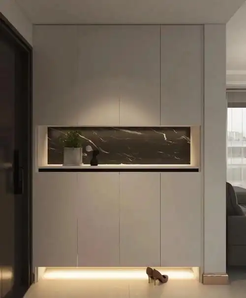 鞋柜要想好看,注意这几个细节.