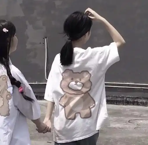 真人女生头像绝美双人