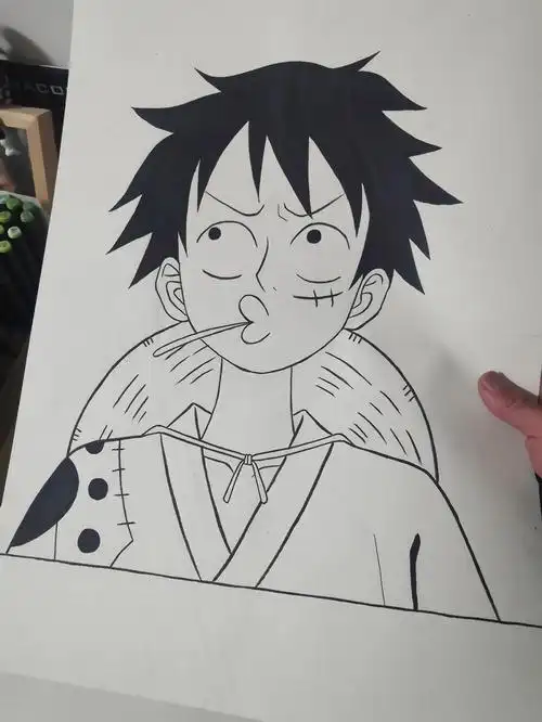 海贼王路飞手绘