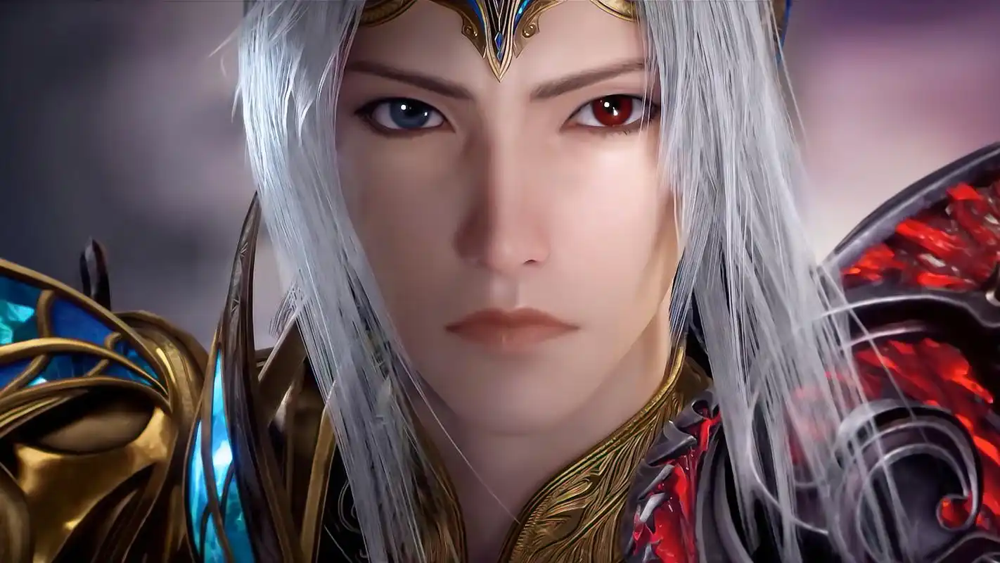 动漫壁纸|《斗罗大陆双神战双神》国漫男神唐三海神高清壁纸