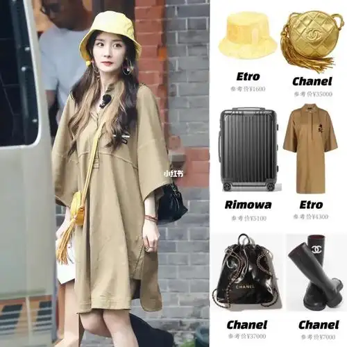 杨幂同款香奈儿双肩包货