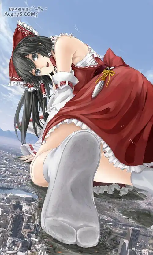 【分享】巨大化的2次元少女来袭!骚年准备保卫地球还是少女?