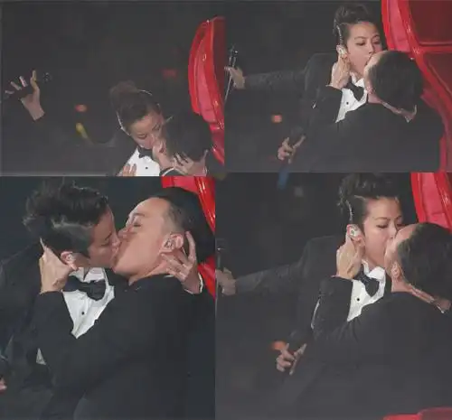 陈奕迅何韵诗激吻网友女方性取向让陈太放心