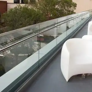 阳台玻璃护栏极简自装铝合金楼梯扶手栏杆不锈钢室内家用室外护栏