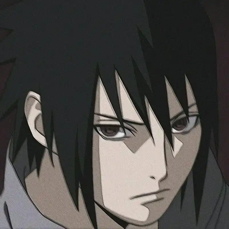 火影忍者—宇智波佐助高清头像 如有无水印需求可私聊拿图