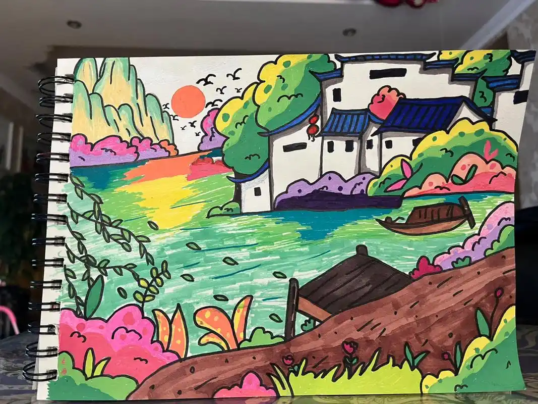 春天主题绘画来了 大家有喜欢的主题画欢迎下方留言哦