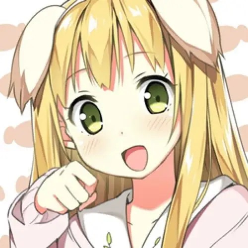 插画动漫 二次元 头像 萌系 女