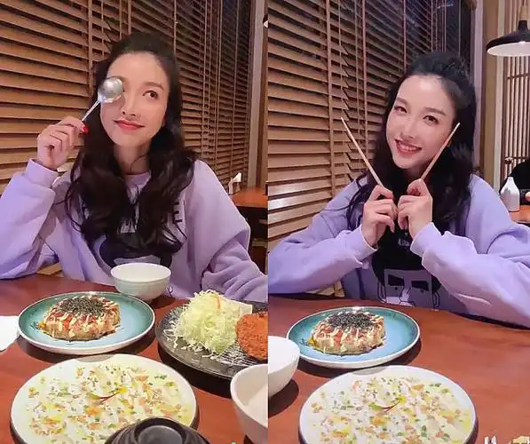 建议女生:吃饭拍照别再摆"剪刀手"了,"镜中人"拍出高级感!_照片