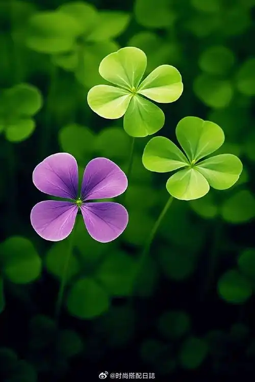 愿四叶草带给你幸运和希望,让你实现自己的愿望.