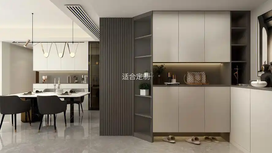 入户玄关鞋柜设计效果图分享