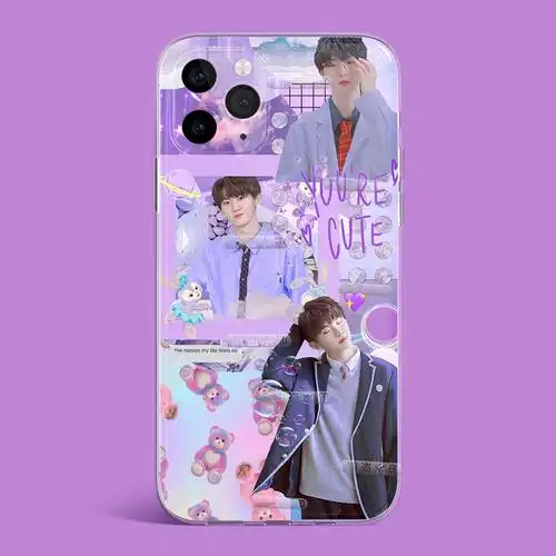 时代少年团马嘉祺手机壳适用于苹果红米k40oppo手机保护套