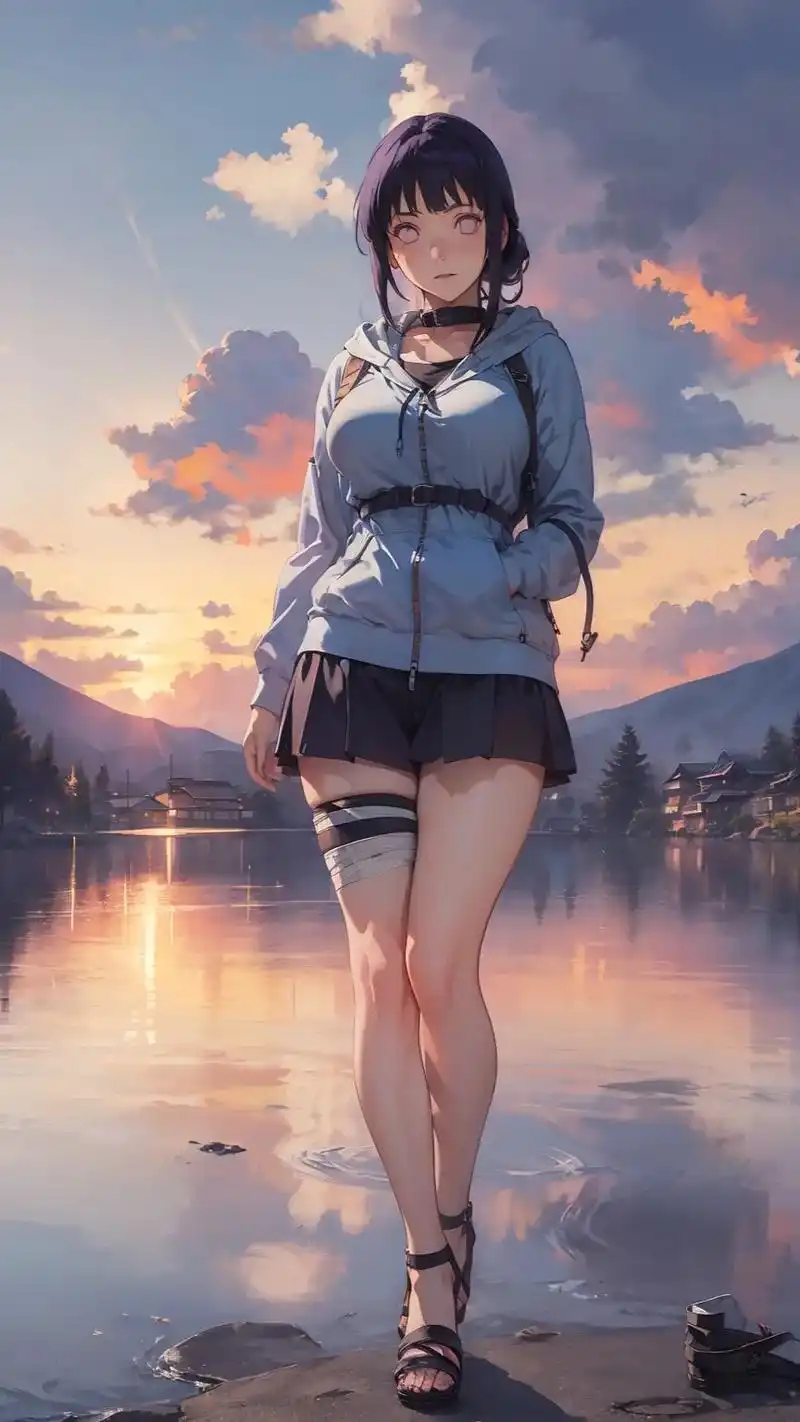 ai绘画-火影忍者-日向雏田.大小姐雏田～#雏田 #ai绘画 - 抖音