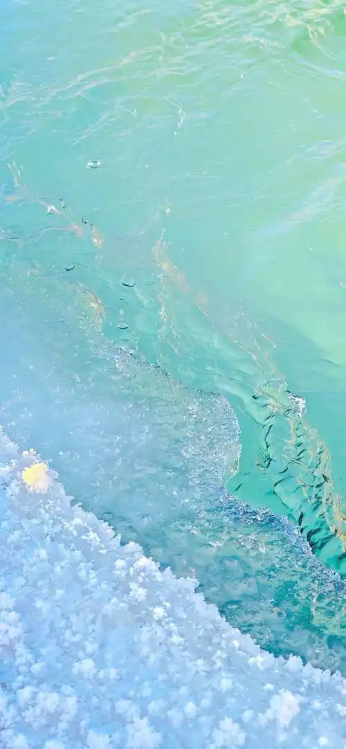 壁纸蓝色治愈系锁屏壁纸