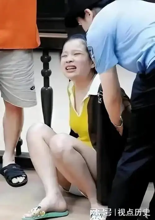 2009年,女毒贩杨金红的庭审现场