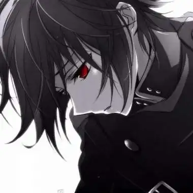 黑暗系高冷男生头像