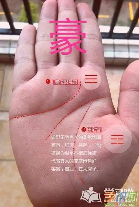 天生好命的女人手相特点分析