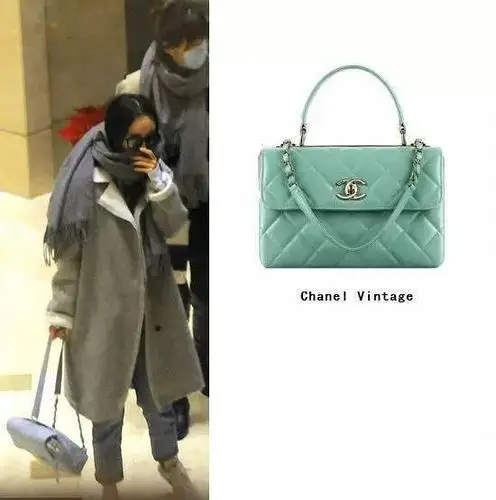 盘点杨幂出街最爱的香奈儿潮包