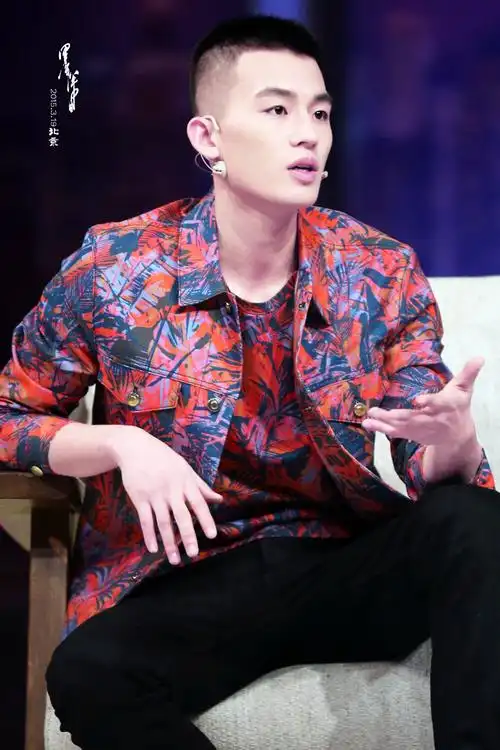 欧豪2015319电影左耳剧组录制超级访问