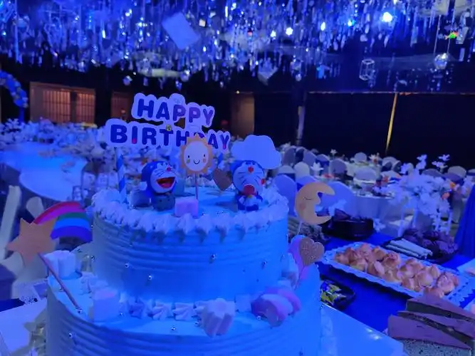 雕刻时光宴会厅5.1宝宝宴生日现场,祝福宝宝身体健康茁壮成长! ! !