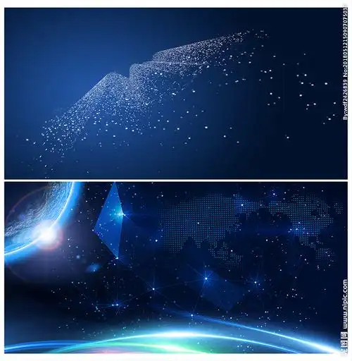 科技感线条抽象背景图设计图__图片素材_其他_设计图库_昵图网nipic.c