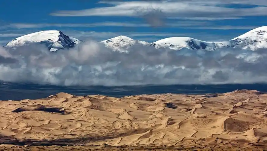 昆仑山的景观第二期中昆仑可可西里阿尔金无人区