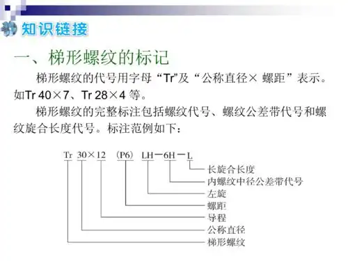 任务一车梯形外螺纹
