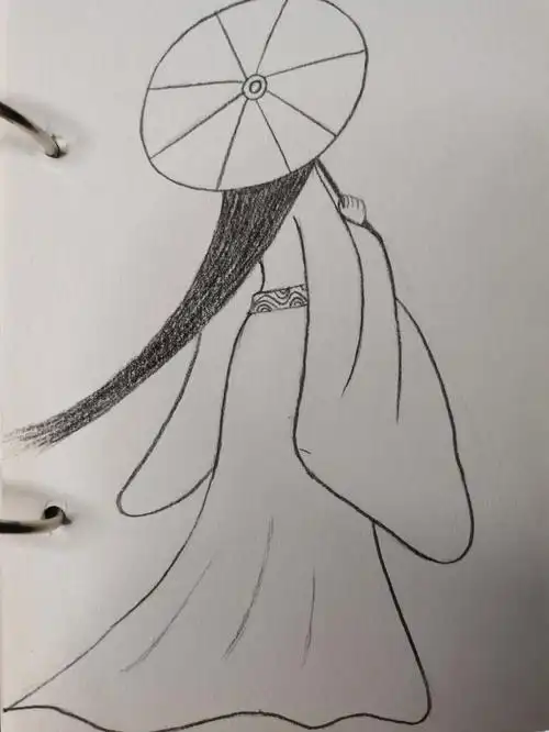 古风人物零基础学画画有教程097300