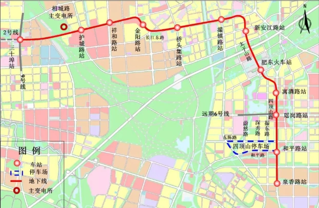地铁2号线东延线徽商段建筑物拆除作业正式开始.-合肥楼盘网