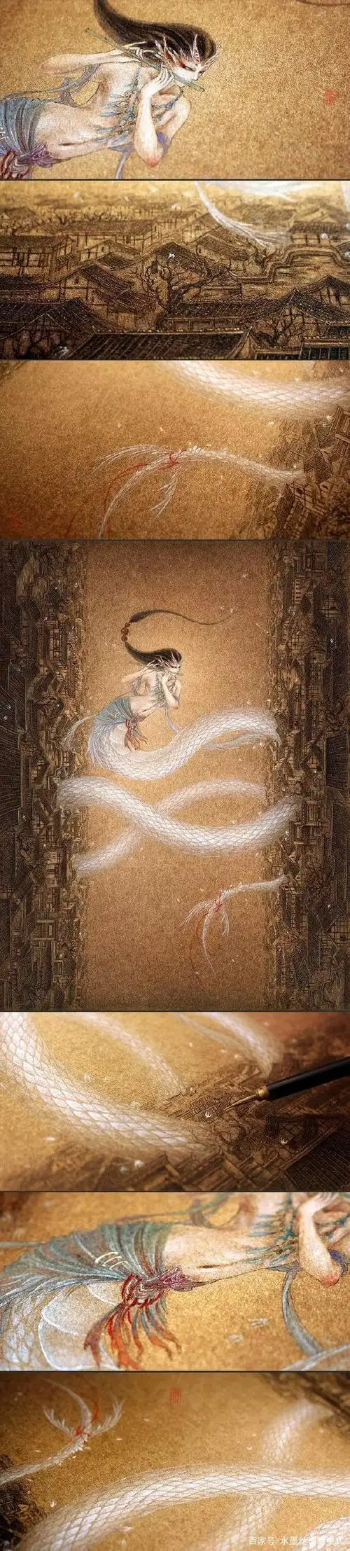 90后川美研究生改编《山海经》惊艳120w粉丝,实力演绎最美中国风