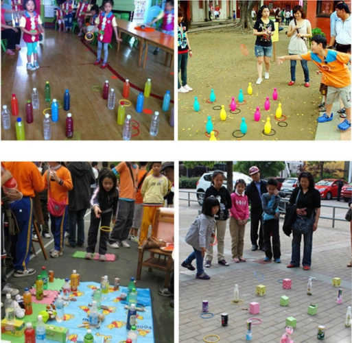 夜市摆地摊学校活动专用实心套圈圈塑料圈游戏玩具批发厂家直销