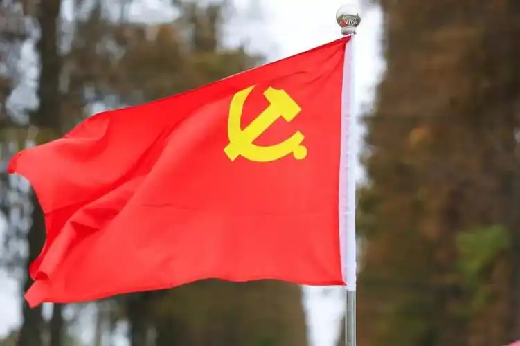 让党旗飘扬在疫情防控一线