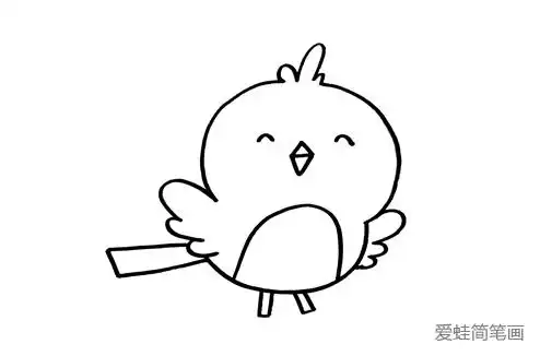 小鸟简笔画