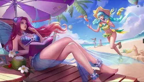 原创王者荣耀貂蝉泳装皮肤上线国际版造型和特效都很好看