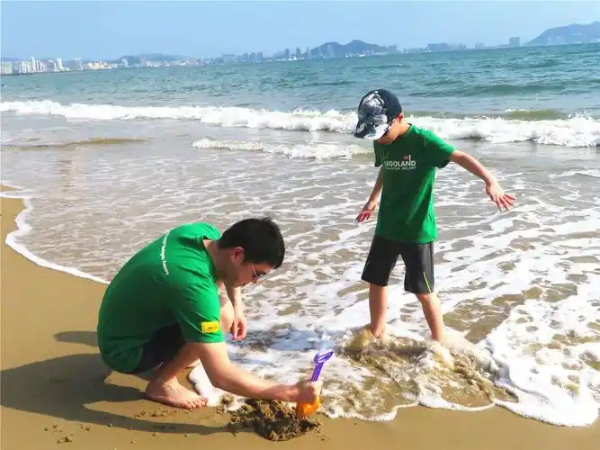 2019年春节全家海南三亚游之一:酒店观景,海边玩沙!