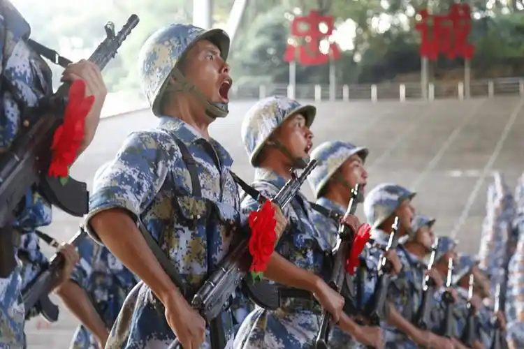 我们不一样致每一名来到沙角的新兵