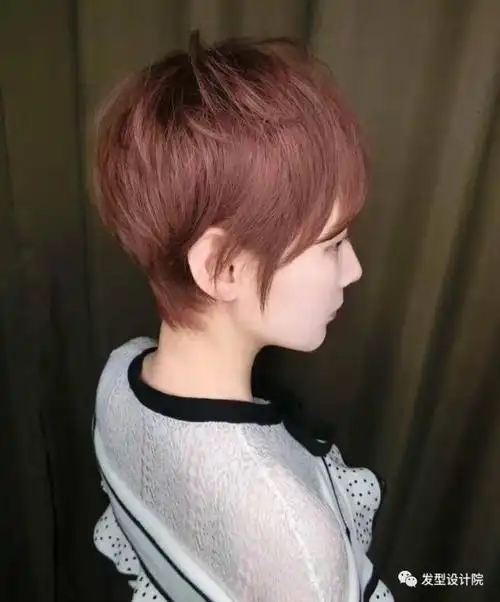 纹理 超短发 20款