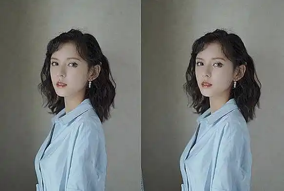 在这张照片中就可以看到,整没整容一目了然,小时候的张予曦五官就非常