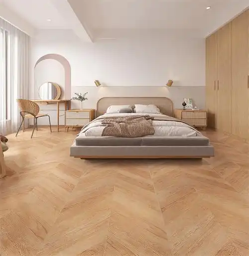 鱼骨纹地板|玛布里瓷砖鱼骨纹地板砖系列铺法与效果图