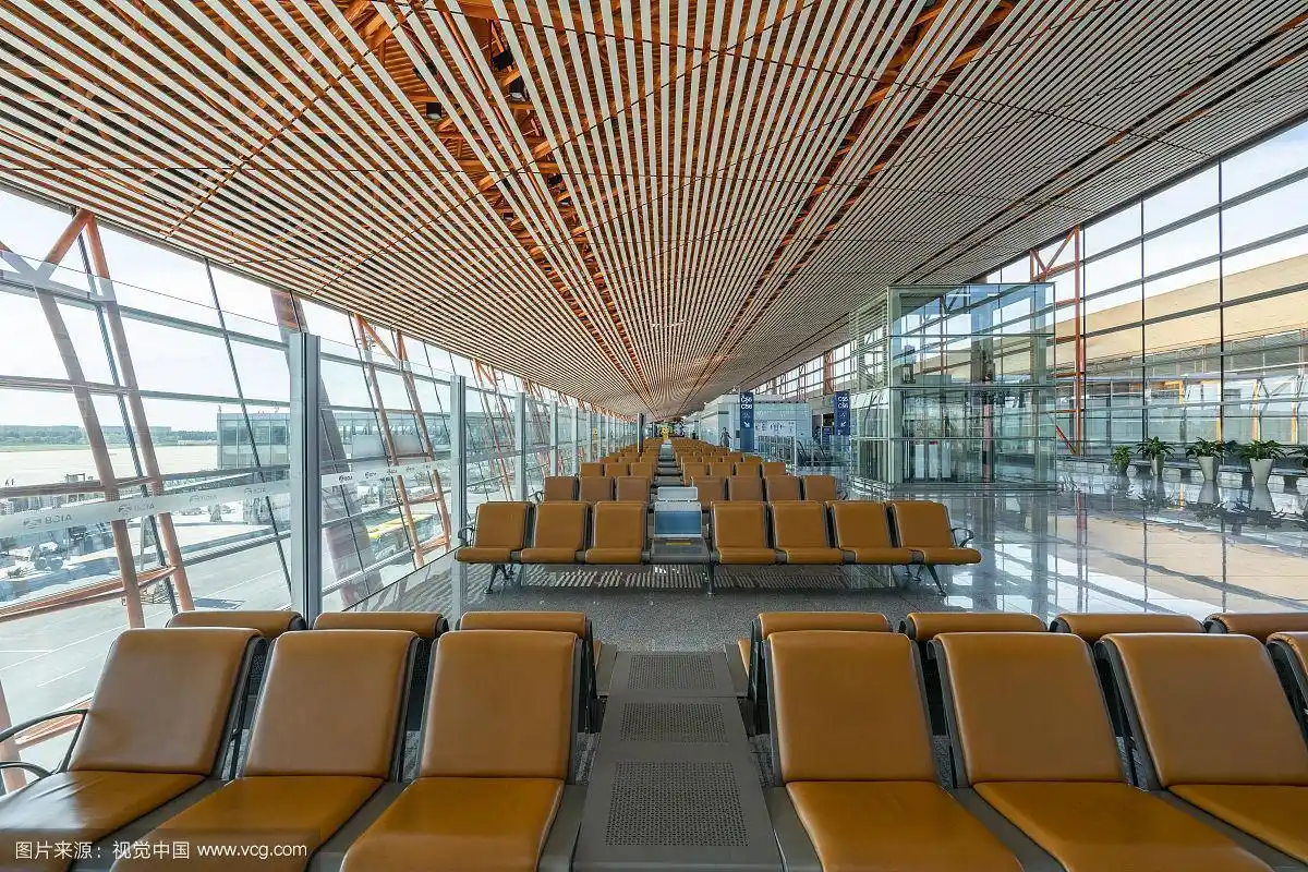 北京首都国际机场t3航站楼候机大厅