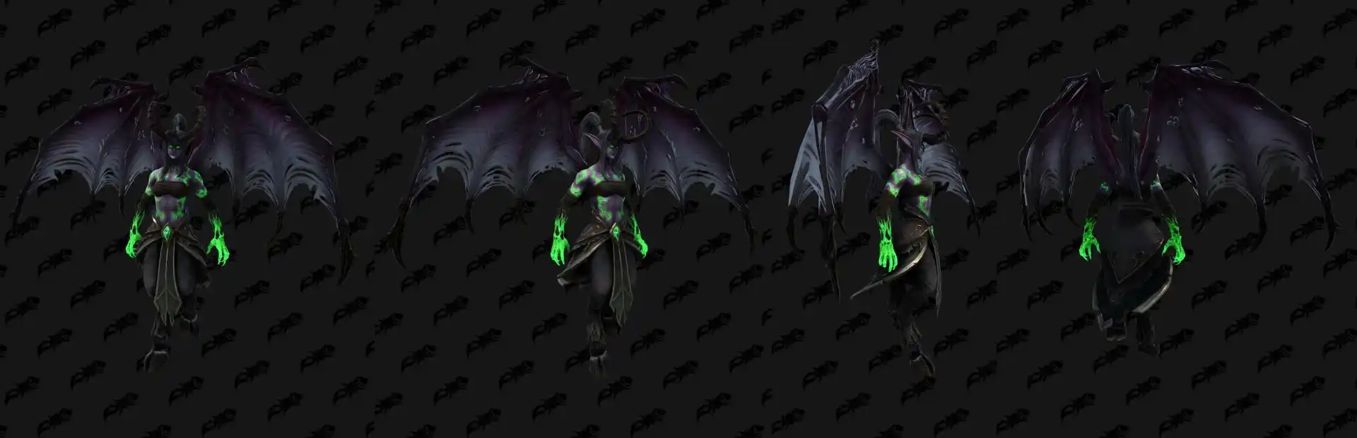 魔兽争霸3重制版暗夜精灵模型伊利丹真酷