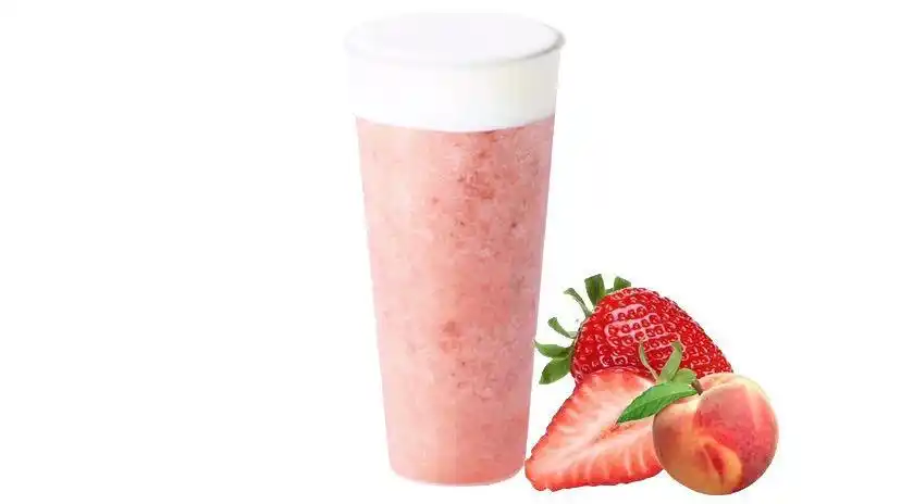 草莓桃子酪酪图片