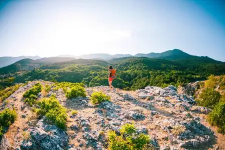 天空和地平线图片
