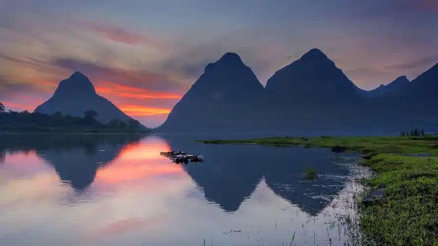 桂林山水风景摄影高清宽屏桌面壁纸