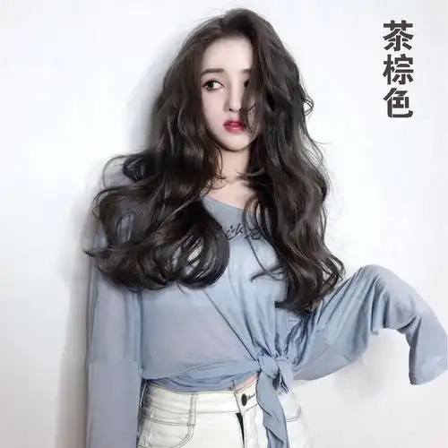 雾感星空紫染发剂膏女2020流行色显白纯黑茶植物米粽自己在家染发